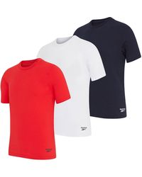 Reebok - 3 Pack T Shirts Santo - Lyst