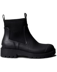 Calvin Klein - Heeled Flexible Lug Sole Rain Boots - Lyst