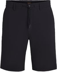 BOSS - Hbo Chino Seer Tapered Shorts - Lyst
