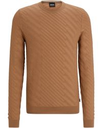 BOSS - Knitted Top - Lyst
