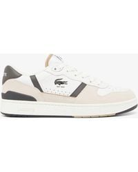 Lacoste - T-Clip Set Leather Court Trainers Size 9 - Lyst