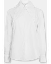 McQueen - Alex Compact Long Sleeve Plain Shirt - Lyst