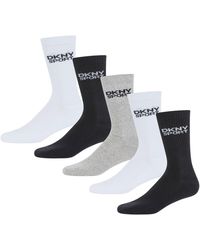 DKNY - 5 Pack Sport Socks Radde - Lyst