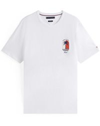 Tommy Hilfiger - Palm Palm Print Breathable T-Shirt - Lyst