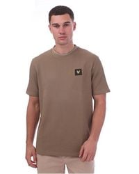 Lyle & Scott - Lyle Tipped T-shir Sn99 - Lyst