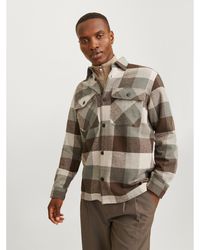 Jack & Jones - Raymond Long Sleeve Overshirt - Lyst