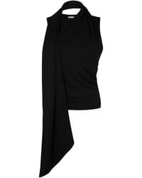 Ami Paris - Short Sleeve Blouse - Lyst
