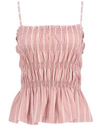 Barbour - Peplum Top - Lyst