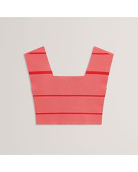 Ted Baker - Ted Knit Co-Ord Top - Lyst