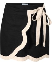 Never Fully Dressed - Scallop Mini Jaspre Skirt - Lyst