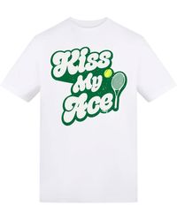 AWD - Adults Printed Tennis Tee - Lyst