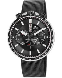 Lotus - Stainless Steel Sports Analogue Quartz Watch - Lyst