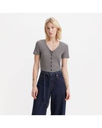 Levi's - Short Sleeve Striped T-Shirt - Lyst