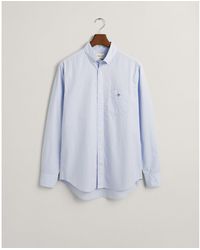 GANT - Regular Fit Poplin Shirt - Lyst