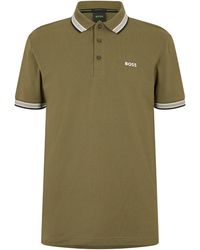 BOSS - Paddy Polo Shirt With Contrast Tipping - Lyst