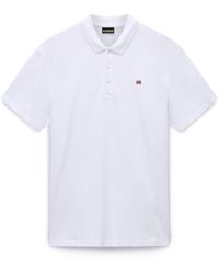 Napapijri - Ealis Pique Polo Shirt - Lyst