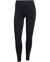 adidas - Workout Essentials Full-Length Knit Leggings - Lyst
