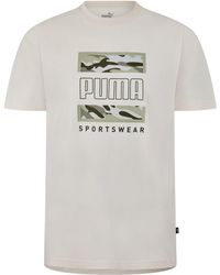 PUMA - Graphics Camo Box Regular Fit T-Shirt - Lyst