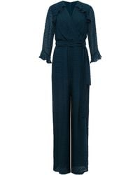 Phase Eight - Hattie Wrap Wide Leg Jumpsuit - Lyst