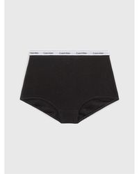 Calvin Klein - Streamlined Soft Fabric Boy Shorts - Lyst