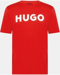 HUGO - Dulivio T Shirt - Lyst