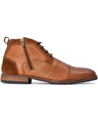 Dune - Cappa Leather Chukka Boots - Lyst