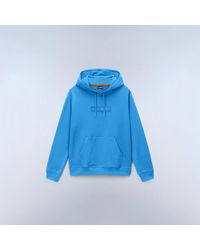 Napapijri - Box Logo Hoodie - Lyst