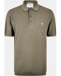 Jack Wills - Herringbone Short-Sleeve Polo Shirt - Lyst