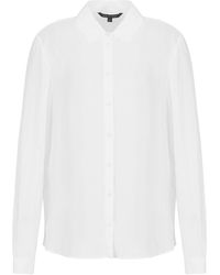 ARMANI EXCHANGE - Long-Sleeve Blouse - Lyst