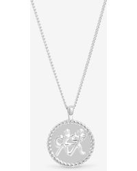 Simply Silver - Sterling 925 Zodiac Pendant - Lyst