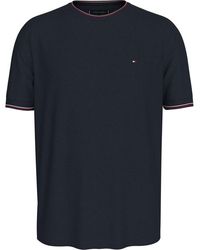 Tommy Hilfiger - Tommy Tipped Collr T Sn43 - Lyst