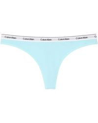 Calvin Klein - Logo Thong - Lyst