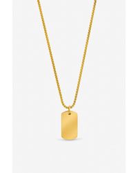 Inicio - Waterproof Dog Tag Necklace - Lyst