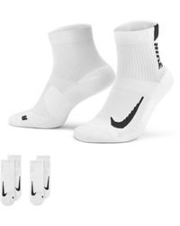 Nike - Ankle 2 Pack Running Socks - Lyst
