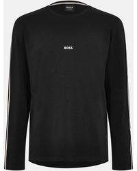 BOSS - Unique Ls-Shirt 10259900 02 - Lyst