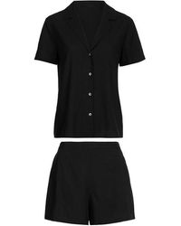 Calvin Klein - Short Sleeve Pyjama Set - Lyst