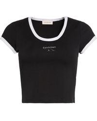 Calvin Klein - Baby Tee - Lyst