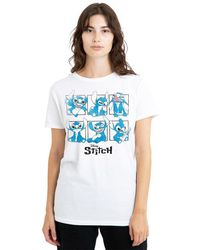 Disney - Lilo And Stitch Graphic Blocks T-Shirt - Lyst