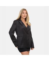 I Saw It First - Satin Blazer - Lyst