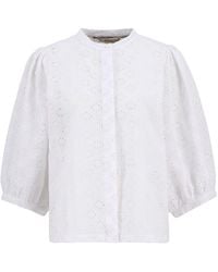 Barbour - Short Sleeve Blouse - Lyst
