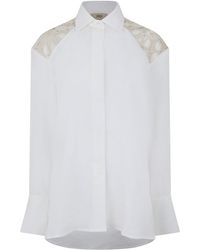 JBQ - Haven Long Sleeve Plain Relaxed Fit Shirt - Lyst