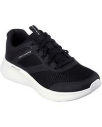 Skechers - Hotmelt Overlay Mesh Lace Up W Slip On Trainers - Lyst