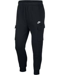 Nike - Sportswear Club Fleece Cargo Pants - Lyst