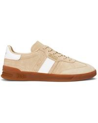 Polo Ralph Lauren - Leather Court Trainers - Lyst