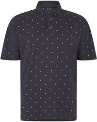 ARMANI EXCHANGE - Short Sleeve Polo Shirt - Lyst