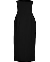 Off-White c/o Virgil Abloh - Fitted Stretch Bodycon Dress - Lyst