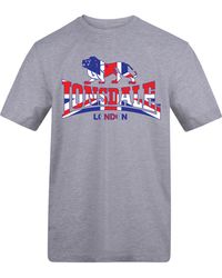 Lonsdale London - Printed Logo Tee - Lyst