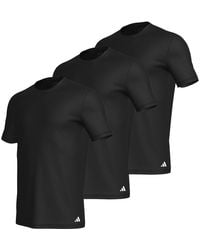 adidas - Short Sleeve Performance 3 Pack Gym Top - Lyst
