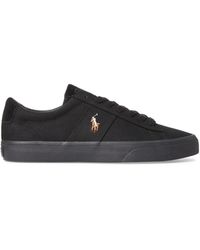Polo Ralph Lauren - Sayer Canvas Trainers - Lyst