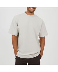 Brave Soul - Relaxed Fit Mock Turtle Neck T-Shirt - Lyst